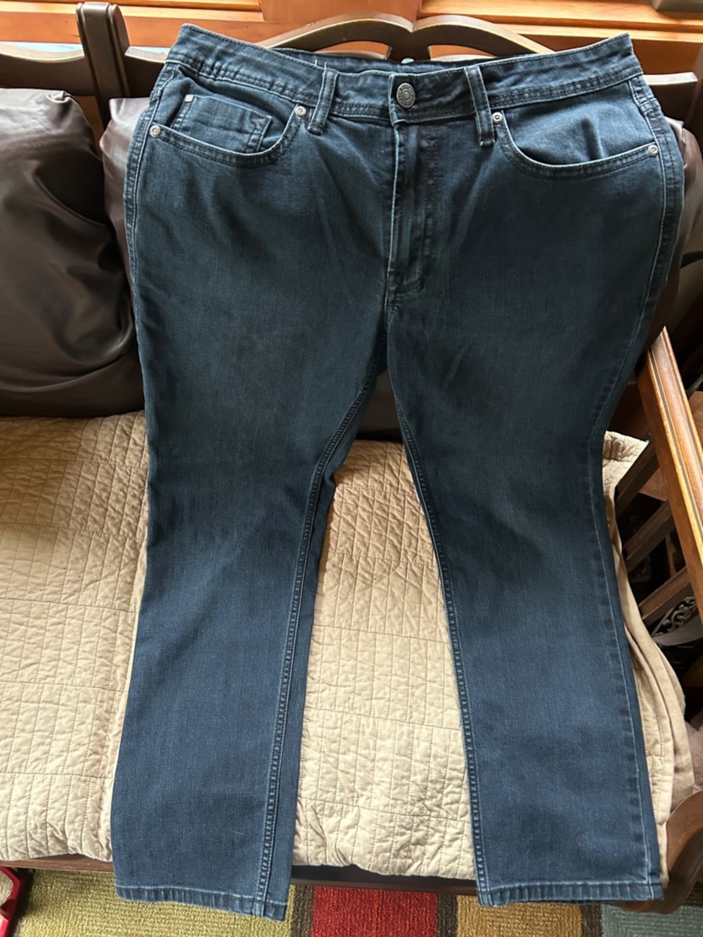 Buffalo David Bitton Women's Straight Leg Jeans - Dark Blue